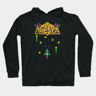 Mod.1 Arcade Moon Cresta Space Invaders Video Game Hoodie